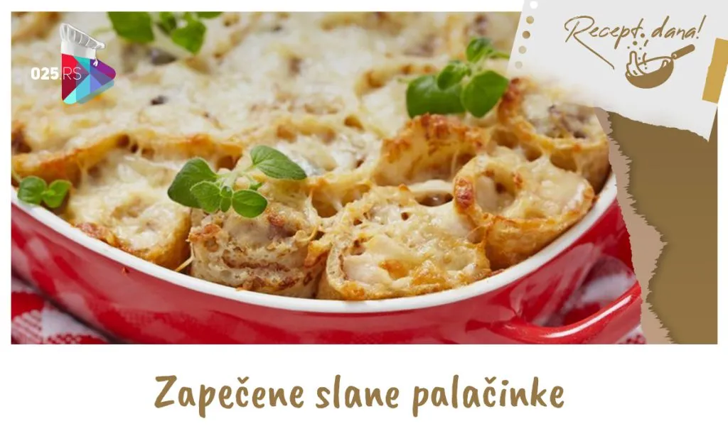 Zapečene slane palačinke