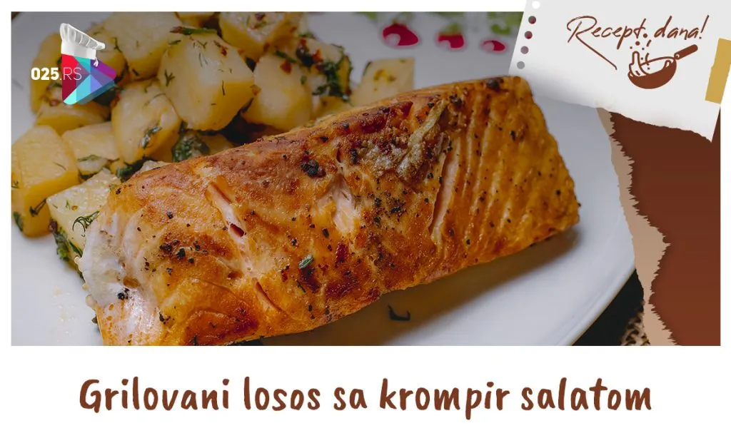 Grilovani losos sa krompirom