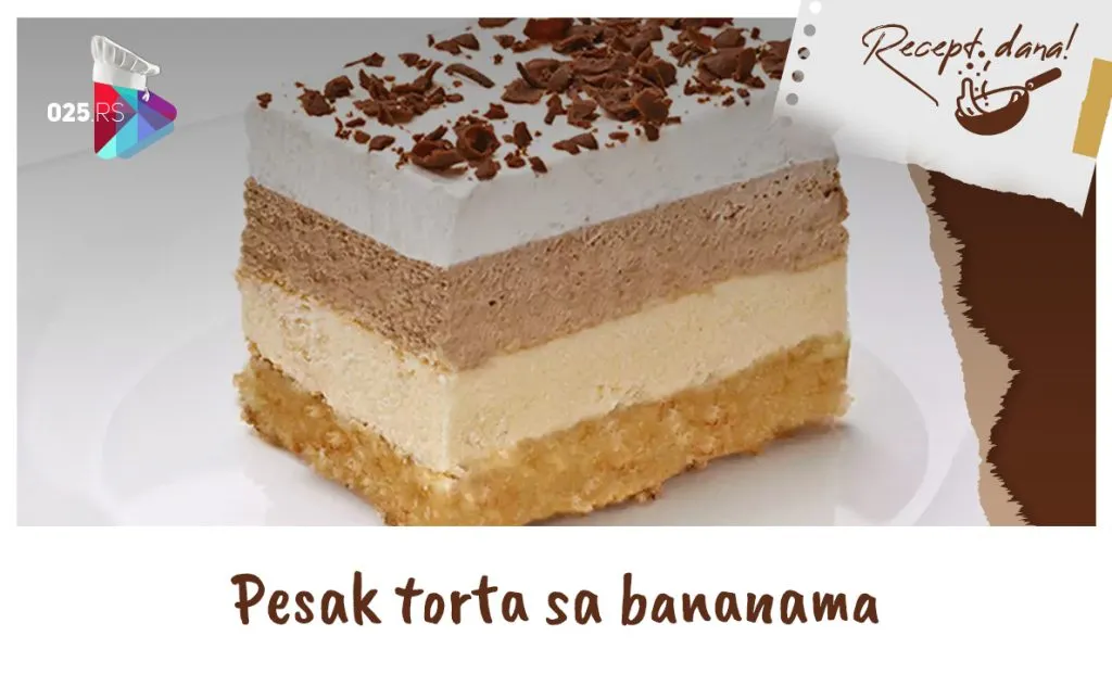 Pesak torta sa bananama