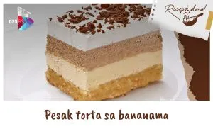 Pesak torta sa bananama