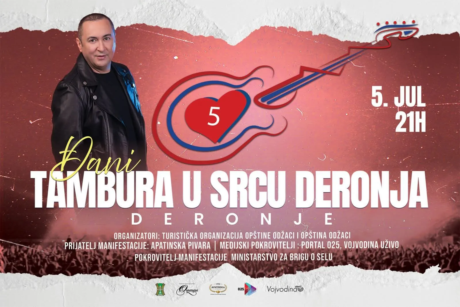 U subotu „Tambura u srcu Deronja“