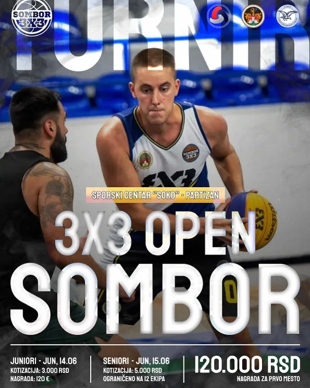 Za vikend u gradu „3x3 Open Sombor“
