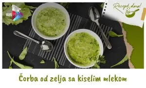 Čorba od zelja sa kiselim mlekom