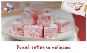 Domaci ratluk sa malinama