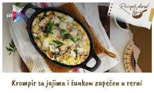 Krompir sa jajima i sunkom