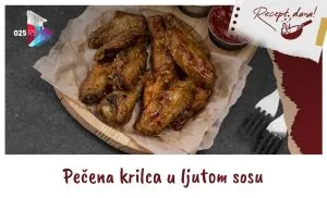 Pečena krilca u ljutom sosu