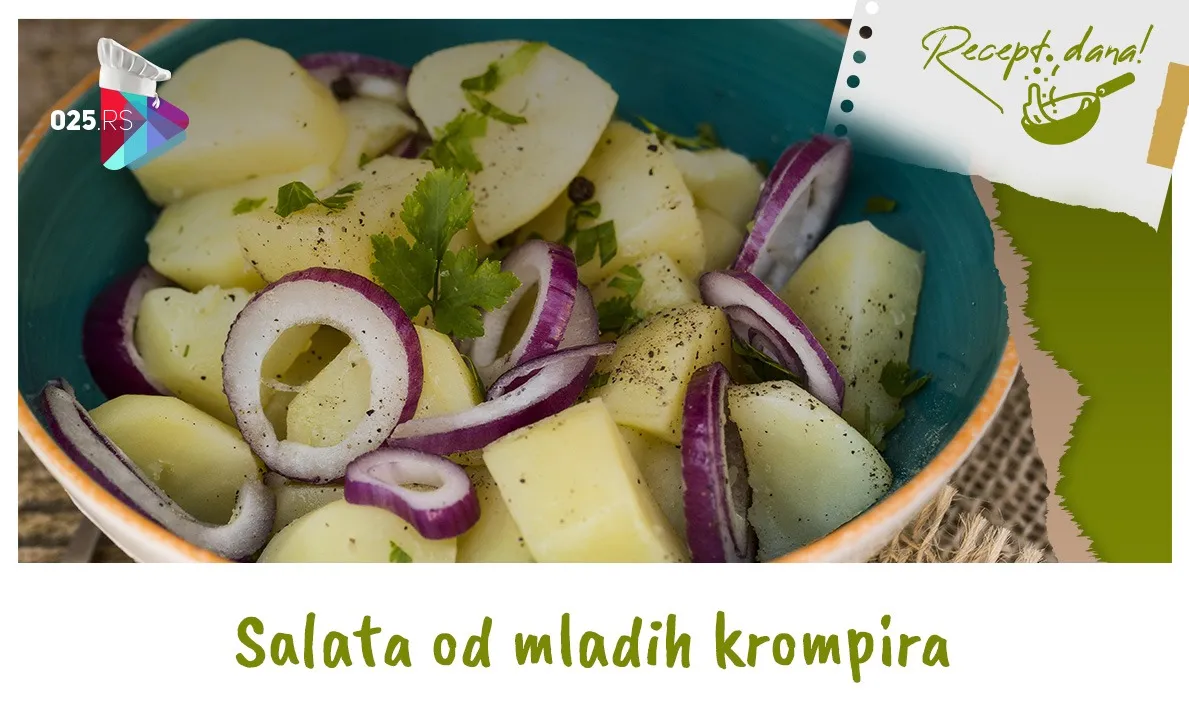 Salata od mladih krompira