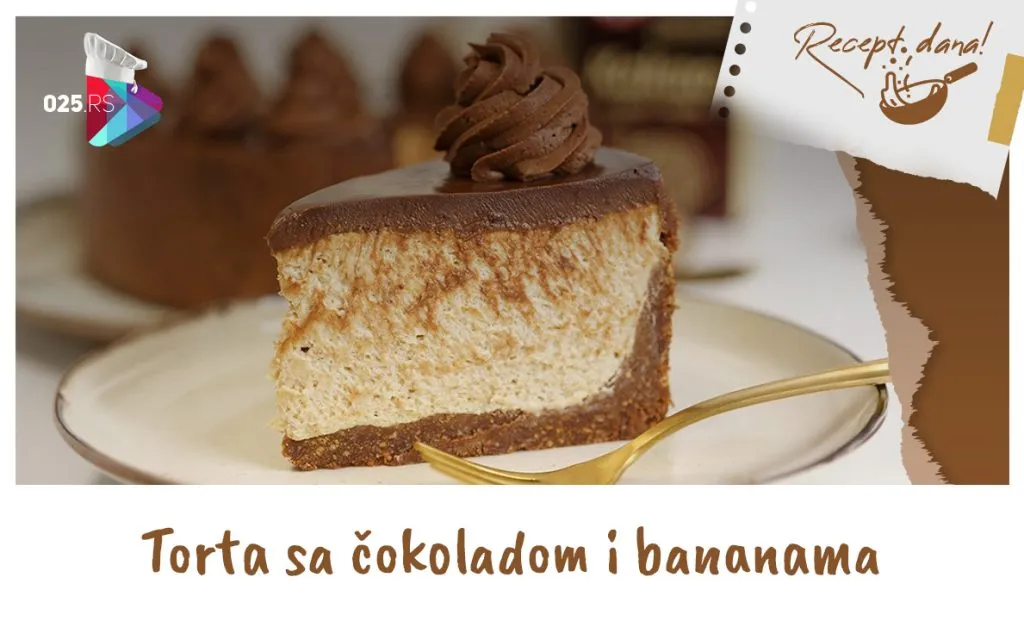 Torta sa cokoladom i bananama