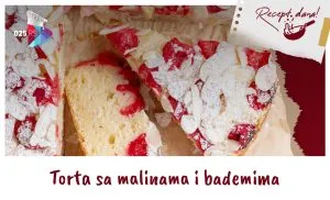 Torta sa malinama i bademom