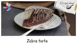 zebra torta