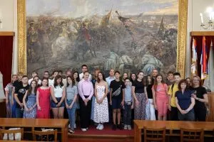 Ratković upriličio prijem za decu iz bratskih gradova