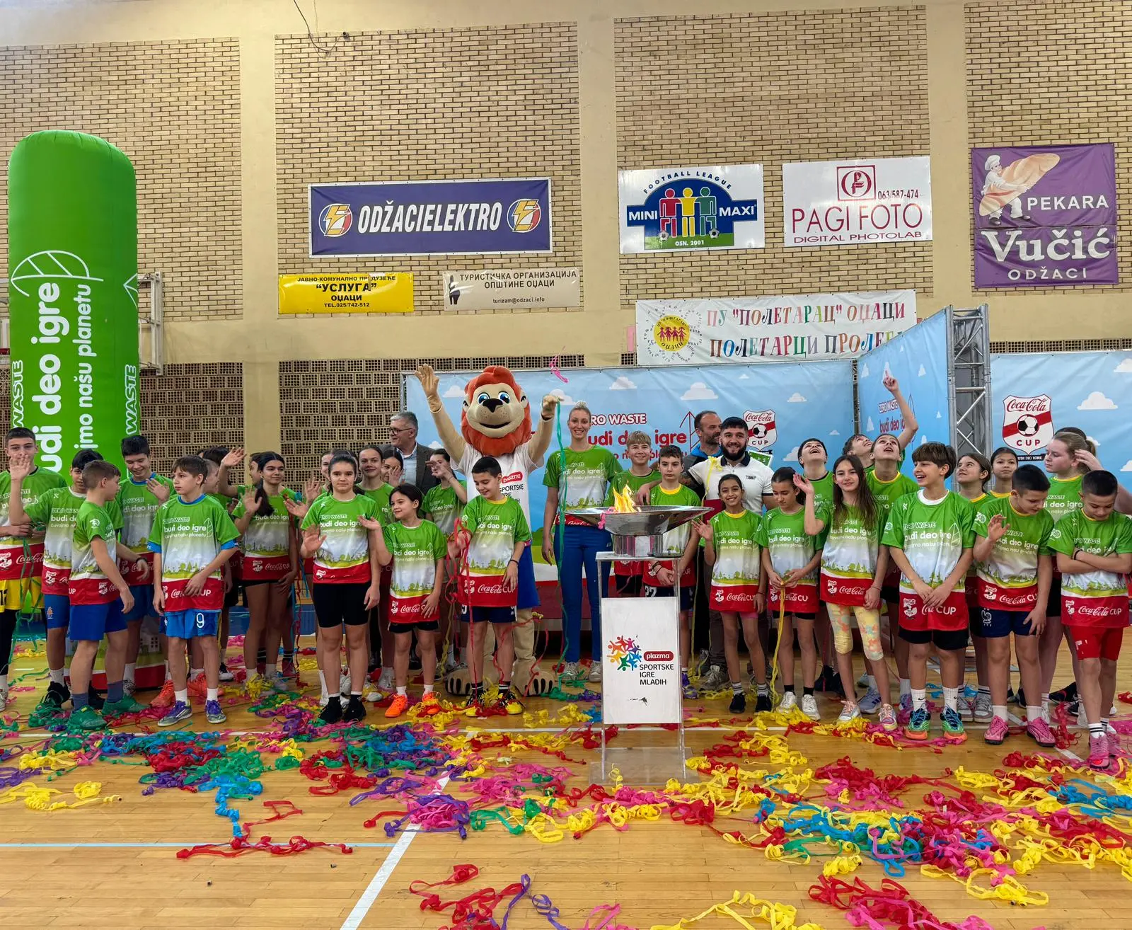 (FOTO) „Zero Waste“ program i „Coca-Cola Cup“ prvi put održani u Odžacima